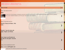 Tablet Screenshot of misrecursoseva.blogspot.com