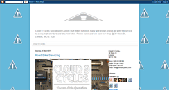 Desktop Screenshot of cloud9cycles.blogspot.com