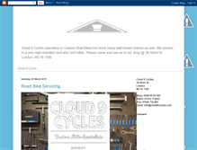 Tablet Screenshot of cloud9cycles.blogspot.com