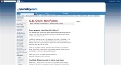 Desktop Screenshot of newsday-usopen.blogspot.com