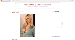 Desktop Screenshot of abbey-brooks.blogspot.com