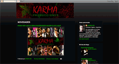 Desktop Screenshot of karma-riv.blogspot.com