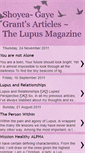 Mobile Screenshot of lupusmagazine.blogspot.com