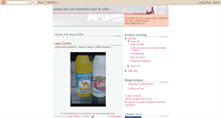 Desktop Screenshot of cosasenlacalle.blogspot.com