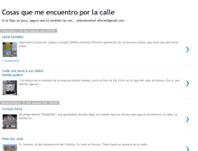 Tablet Screenshot of cosasenlacalle.blogspot.com