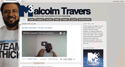 Desktop Screenshot of malcolmtravers.blogspot.com