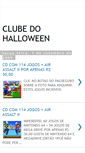 Mobile Screenshot of clubedohalloween6.blogspot.com