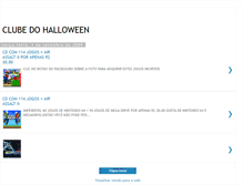 Tablet Screenshot of clubedohalloween6.blogspot.com