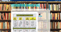 Desktop Screenshot of literaturaparadummies.blogspot.com
