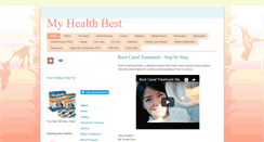 Desktop Screenshot of myhealthbest.blogspot.com
