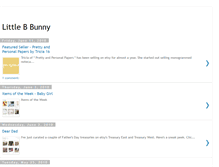 Tablet Screenshot of littlebbunny.blogspot.com