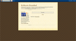 Desktop Screenshot of ketikoerad.blogspot.com