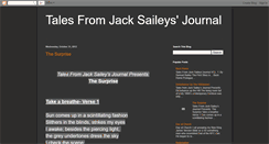 Desktop Screenshot of jacksaileystories.blogspot.com
