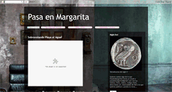 Desktop Screenshot of pasaenmargarita.blogspot.com