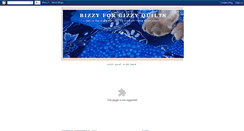 Desktop Screenshot of bizzyforgizzy.blogspot.com