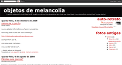 Desktop Screenshot of objetosdemelancolia.blogspot.com