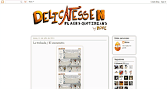 Desktop Screenshot of delicatessenbymone.blogspot.com