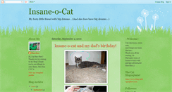 Desktop Screenshot of insaneocat.blogspot.com