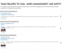 Tablet Screenshot of minesmanagement.blogspot.com