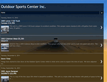 Tablet Screenshot of outdoorsportscenter.blogspot.com