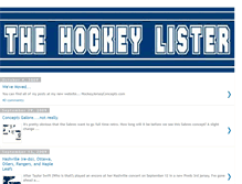 Tablet Screenshot of hockeylister.blogspot.com