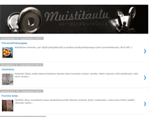 Tablet Screenshot of muistitaulu.blogspot.com