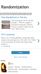 Mobile Screenshot of disillusionalrandomization.blogspot.com