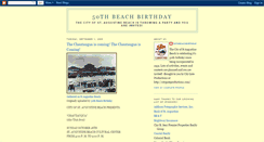 Desktop Screenshot of 50thbeachbirthday.blogspot.com