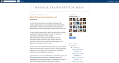 Desktop Screenshot of medicaltranshelp.blogspot.com
