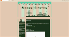 Desktop Screenshot of night-clover.blogspot.com