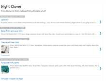 Tablet Screenshot of night-clover.blogspot.com