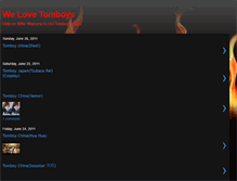 Tablet Screenshot of hottomboys.blogspot.com