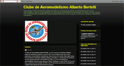 Desktop Screenshot of clubedeaeromodelismoalbertobertelli.blogspot.com