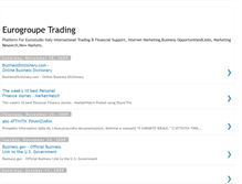 Tablet Screenshot of eurogroupe.blogspot.com