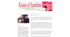 Desktop Screenshot of kissesofsunshine.blogspot.com