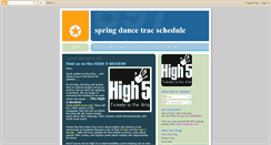 Desktop Screenshot of dancetrac.blogspot.com