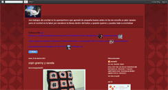 Desktop Screenshot of elcrochetypiedad55.blogspot.com