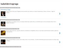 Tablet Screenshot of isabeldevivapraga.blogspot.com