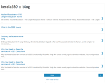 Tablet Screenshot of kerala360.blogspot.com
