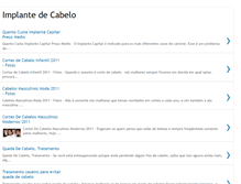 Tablet Screenshot of implantescabelo.blogspot.com