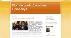 Desktop Screenshot of jordicolomines.blogspot.com