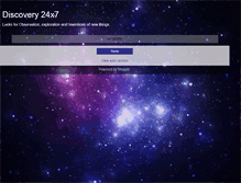 Tablet Screenshot of discovery24x7.blogspot.com