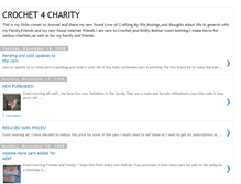 Tablet Screenshot of crochet4charity.blogspot.com