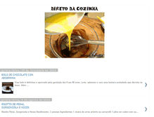 Tablet Screenshot of diretodacozinha.blogspot.com