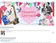 Tablet Screenshot of friendlycottage.blogspot.com