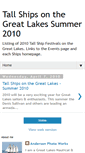 Mobile Screenshot of greatlakes-tallships-summer2010.blogspot.com