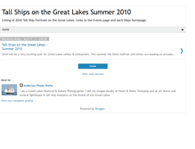 Tablet Screenshot of greatlakes-tallships-summer2010.blogspot.com