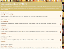 Tablet Screenshot of confessionsofanotnerd.blogspot.com