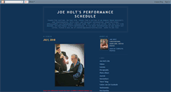 Desktop Screenshot of joesschedule.blogspot.com