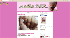 Desktop Screenshot of nailsdiy.blogspot.com